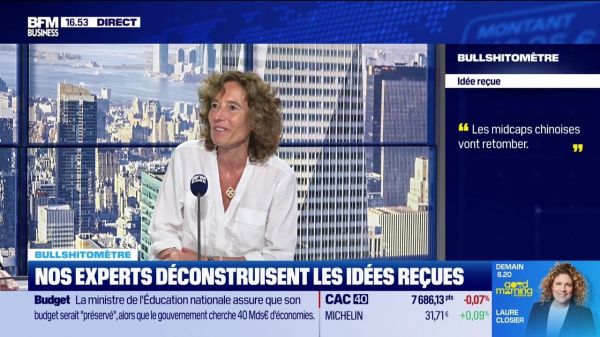 Bullshitomètre :  "Les Midcaps chinoises vont retomber" - FAUX répond Céline Piquemal-Prade - 30/06