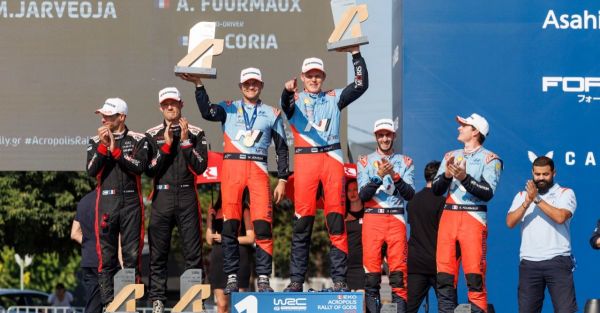 Rallye – WRC – Grèce : Tänak l'emporte, Ogier et Fourmaux sur le podium