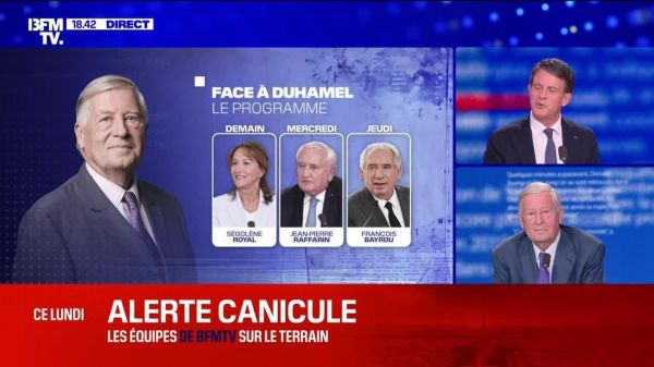 Face à Duhamel : Manuel Valls - Bayrou Premier ministre : ça va durer ? - 30/06