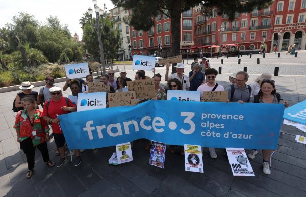 "Contre la dictature audiovisuelle": Ici Azur et France 3 Côte d'Azur en grève illimitée contre le projet de regroupement de l'audiovisuel public de Rachida Dati