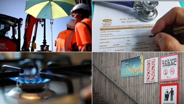 Travail pendant une canicule, arrêts maladie, interdiction de fumer : ce qui change à partir du 1er juillet 2025