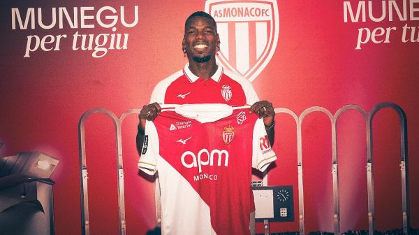 Paul Pogba signe à Monaco jusqu'en 2027 (off)