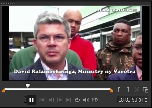 Orinasa HITA Toamasina. Nidina tany an-toerana ny minisitra David Ralambofiringa sy Atoa Tiana Rabarison, Filohan'ny FIMZOMPAM