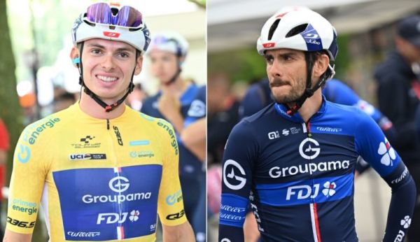 TDF. Tour de France - Groupama-FDJ avec Grégoire et Martin-Guyonnet... Küng forfait
