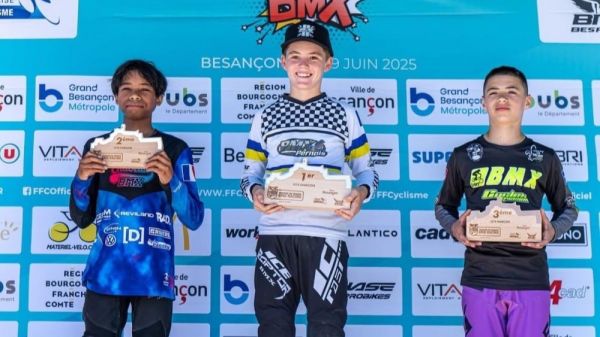 BMX : Antoine Arfeux (Pernes) est champion de France