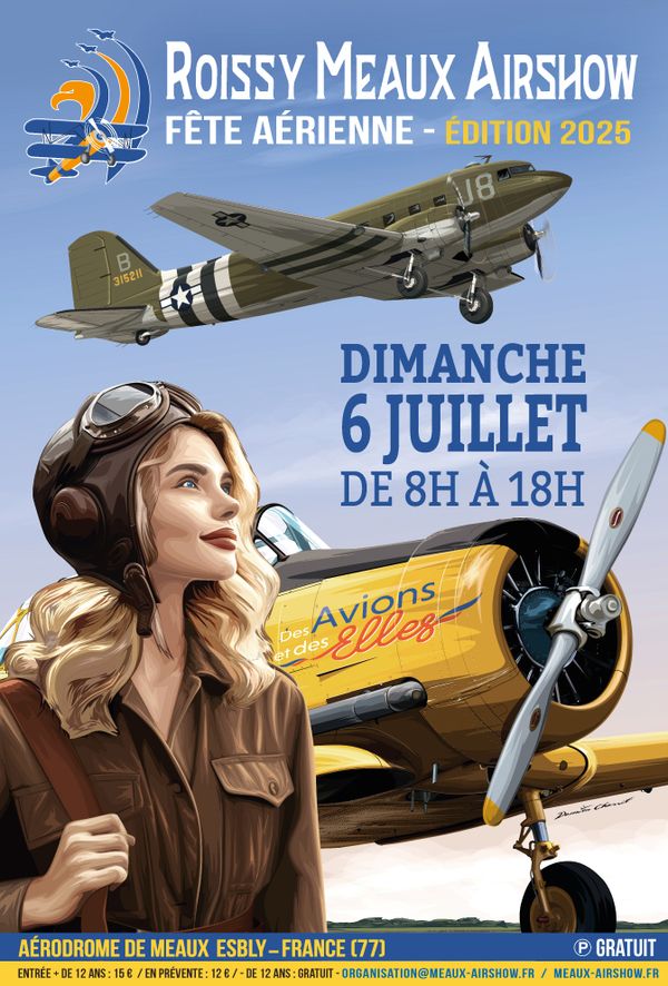 Programme des vols : Roissy Meaux Airshow 2025