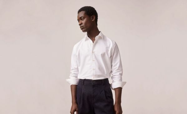La chemise blanche pour homme