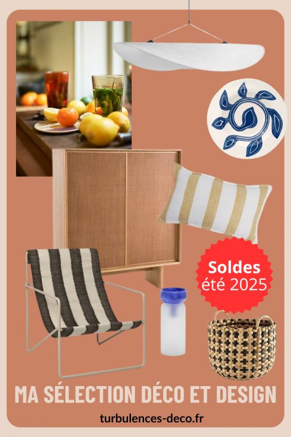 Soldes été 2025, ma sélection déco et design