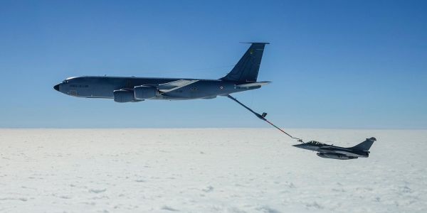 L’Armée de l’Air et de l’Espace fait ses adieux au Boeing KC-135RG Stratotanker.