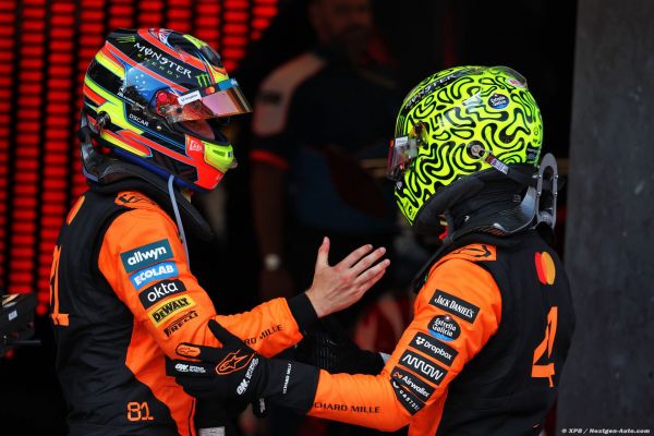 Norris appelle ses fans à ne pas huer Piastri à Silverstone