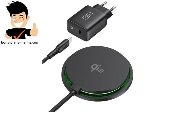 Promo chargeur induction INIU SnapGo Pad pour Iphone : 27,99€ les 2 (-50%) soit 12,82€/pièce