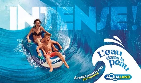 Billet tarif réduit pour les parcs aquatiques Aqualand  ! 21€ au lieu de 32€