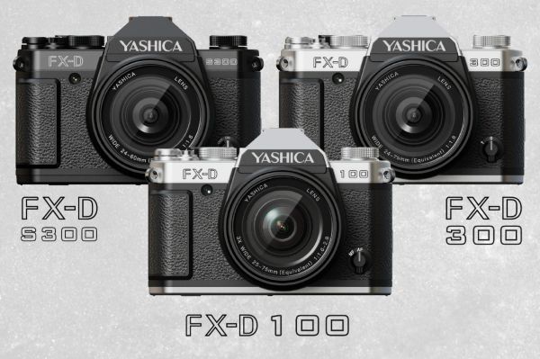 Yashica FX-D : 3 compacts au look rétro sur Kickstarter