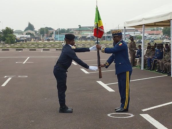 Minusca : 180 gendarmes et policiers dont 25 femmes congolais vont en RCA