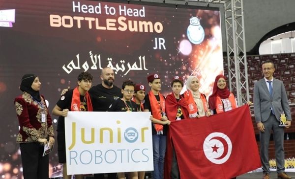 Coupe Arabe RoboFest 2025: les jeunes du Club Junior Robotique de Tunis sacrés champions