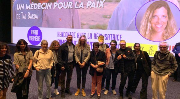 Projection du film "Un médecin pour la paix" en avant-première à Nîmes