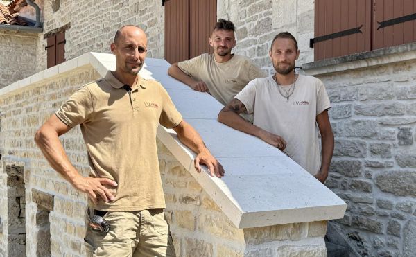 LV Bâtiment cultive la tradition moellon après moellon