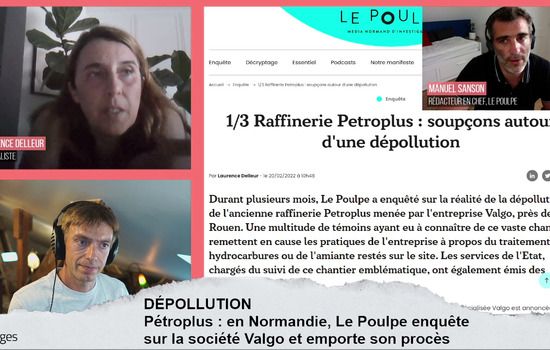"Le Poulpe", enquête et procès autour de la dépollution d'une raffinerie