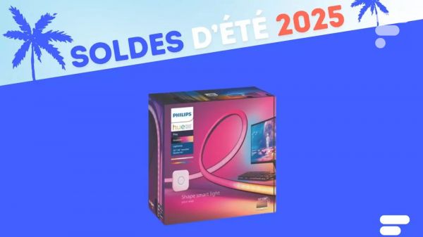 Ce ruban LED Philips Hue Play pour écran PC soldé à -55 % fait réagir la lumière avec le son pour être le PGM ultime de vos sessions