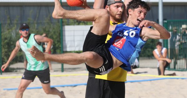 Beach handball. Les Bleus à Plobsheim en porte-drapeaux du beach