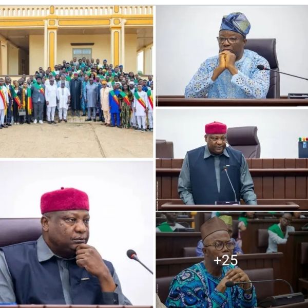 Parlement des jeunes du Bénin: LA 4 ÈME MANDATURE INSTALLÉE ; GUERSCHOM AGBOWAKOUNOU ÉLU PRÉSIDENT