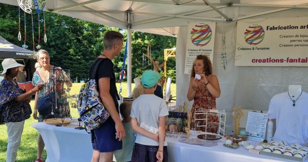 Vosges. Contrexéville : le salon mieux-être en plein air a permis de supporter la chaleur au bord des lacs de la Folie