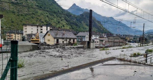 Savoie. Un torrent en crue provoque d'importants dégâts en Maurienne, les trains pour l'Italie à l'arrêt