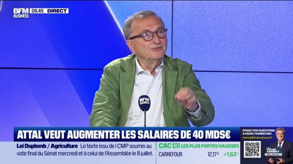 Les Experts : Gabriel Attal veut augmenter les salaires de 40 milliards d'euros - 01/07