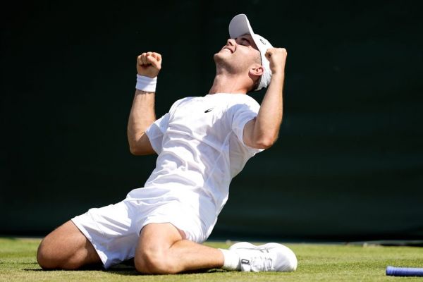 Wimbledon: le fils de Loïc Féry, le président de Lorient, brille au 1er tour