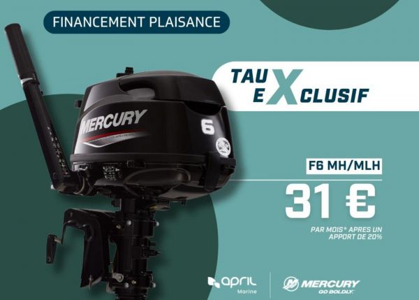 Mercury Marine : l'offre de financement à taux préférentiel prolongée jusqu'à fin juillet !