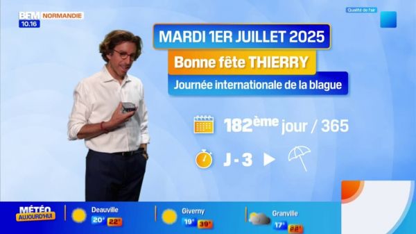 "Allô mamie" - La météo de Colas du mardi 1er juillet 2025