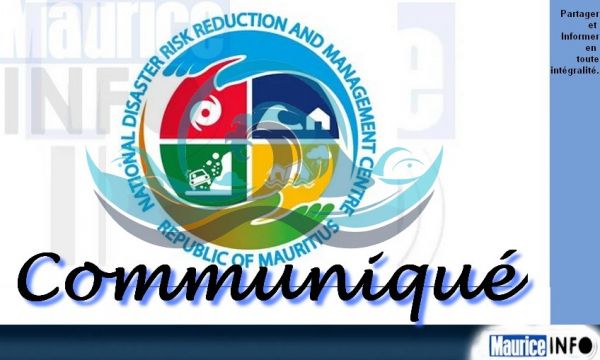 [Document] Communiqué from National Disaster Risk Reduction and Management Centre