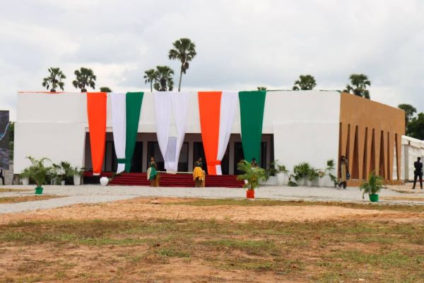 Inauguration de la première aile du Musée archéologique national de Côte d'Ivoire à Singrobo-Ahouaty