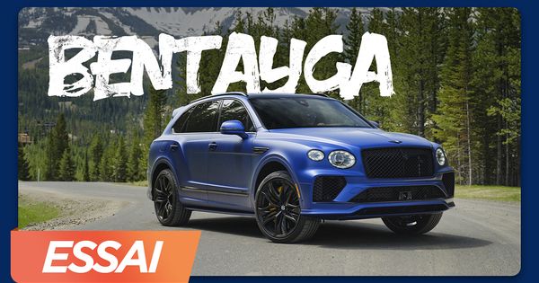Bentley Bentayga Speed : une ode au V8 100%... thermique !