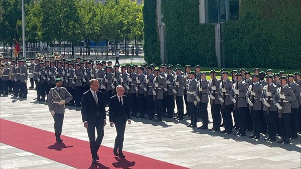 Visite à Berlin: Luc Frieden reçu par le chancelier allemand