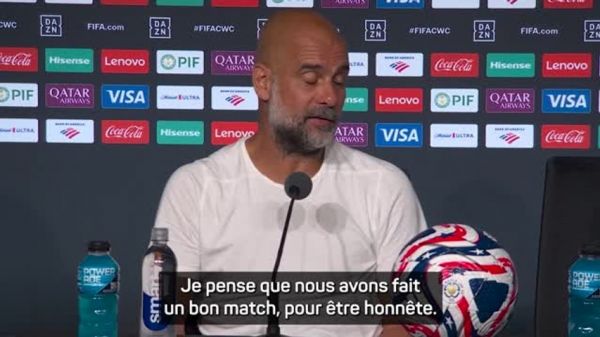 Manchester City : Pep Guardiola salue Al Hilal après la surprise