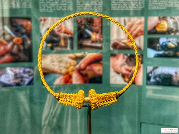 Le geste retrouvé : la reproduction du torque celte de Montans exposée à L'École des Arts Joailliers