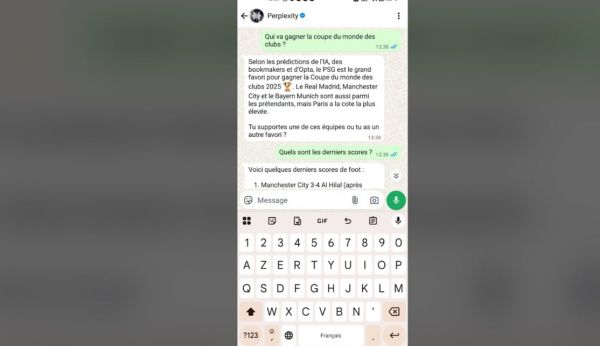 Comment utiliser Perplexity sur WhatsApp ou Telegram ?