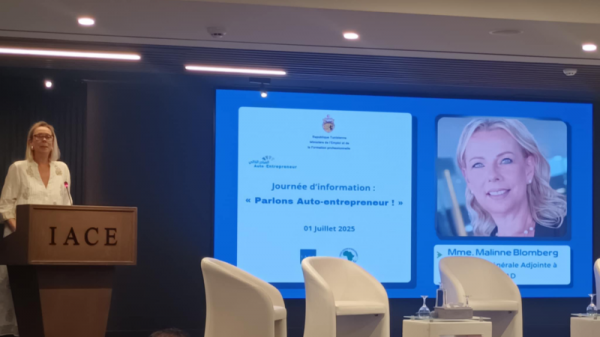 مالين بلومبيرغ: نواصل دعمنا تونس لتوفير 100 ألف موطن شغل بحلول 2028