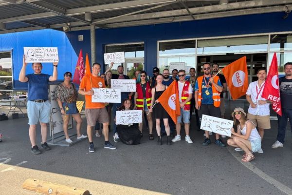 "On nous propose une augmentation collective à 0%" : une grève déclenchée à Ikéa, l'intersyndicale en colère sur les salaires