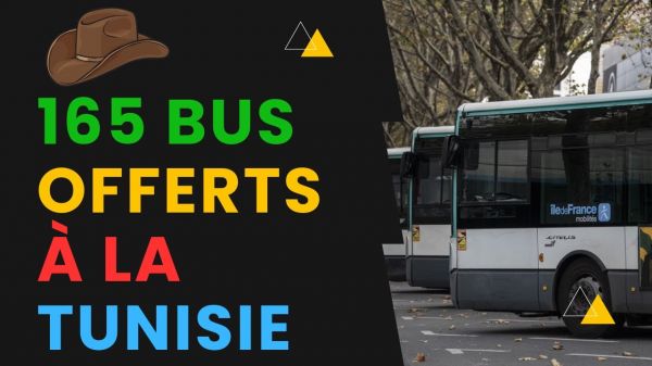 L’Île de France Donne 165 Bus À La Tunisie