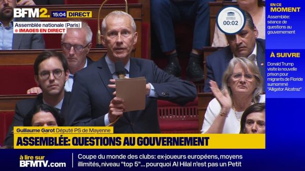 "Comment nos hôpitaux passeront-ils l'été ?" le député PS Guillaume Garot interpelle l'exécutif sur la situation des hôpitaux face à la canicule