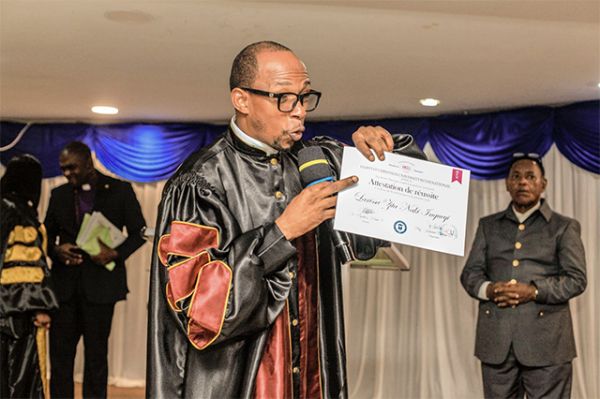 Port-Gentil : plus de 100 pasteurs diplômés par la Harvest Christian University