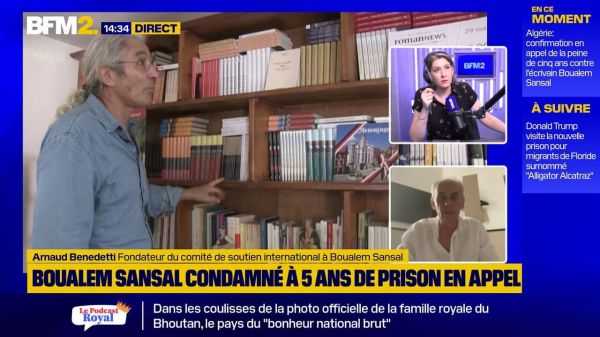 Condamnation de Boualem Sansal: "On espère que le chef d'État algérien procédera à une mesure de grâce", réagit Arnaud Benedetti