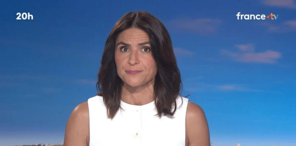 JT de France 2 : après le départ d'Anne-Sophie Lapix, sa remplaçante Sonia Chironi en a bavé