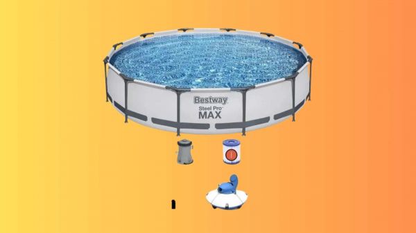 En promo, le kit piscine hors -sol Bestway Steel Pro Max cartonne durant les soldes d'été
