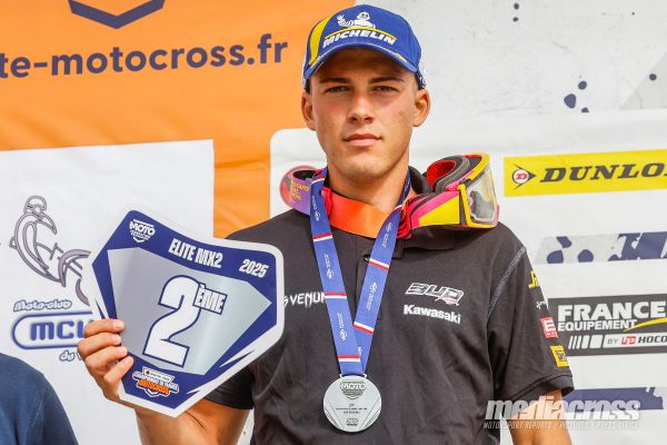 Garcia, vice-Champion de France Elite MX2