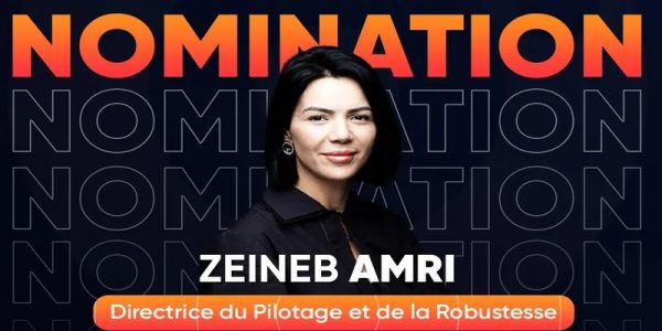 Outsourcia : Zeineb Amri nommée Directrice du Pilotage et de la Robustesse