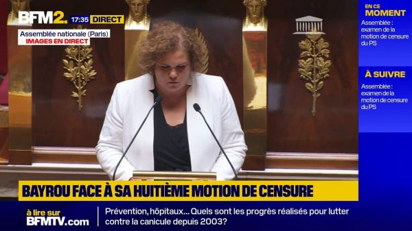 "Un acte de clarté et de responsabilité":  le PS défend sa motion de censure du gouvernement de François Bayrou