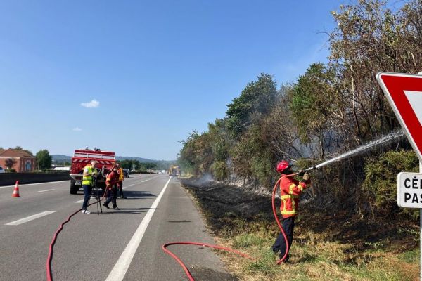 Autoroute A20 : un nouveau feu de végétation, des kilomètres de bouchons pour le début des vacances